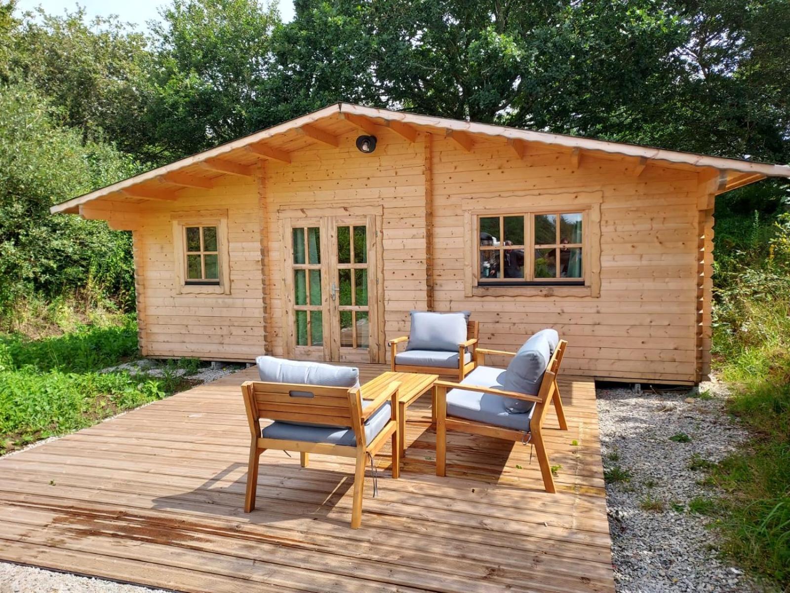 Au Coin Du Bois Hotel Langolen Екстериор снимка